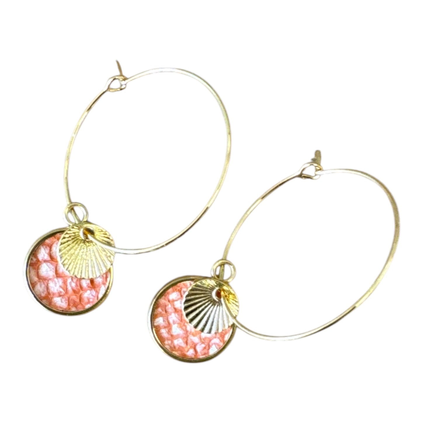 Boucles d'oreilles Créoles modèle Salie Sud