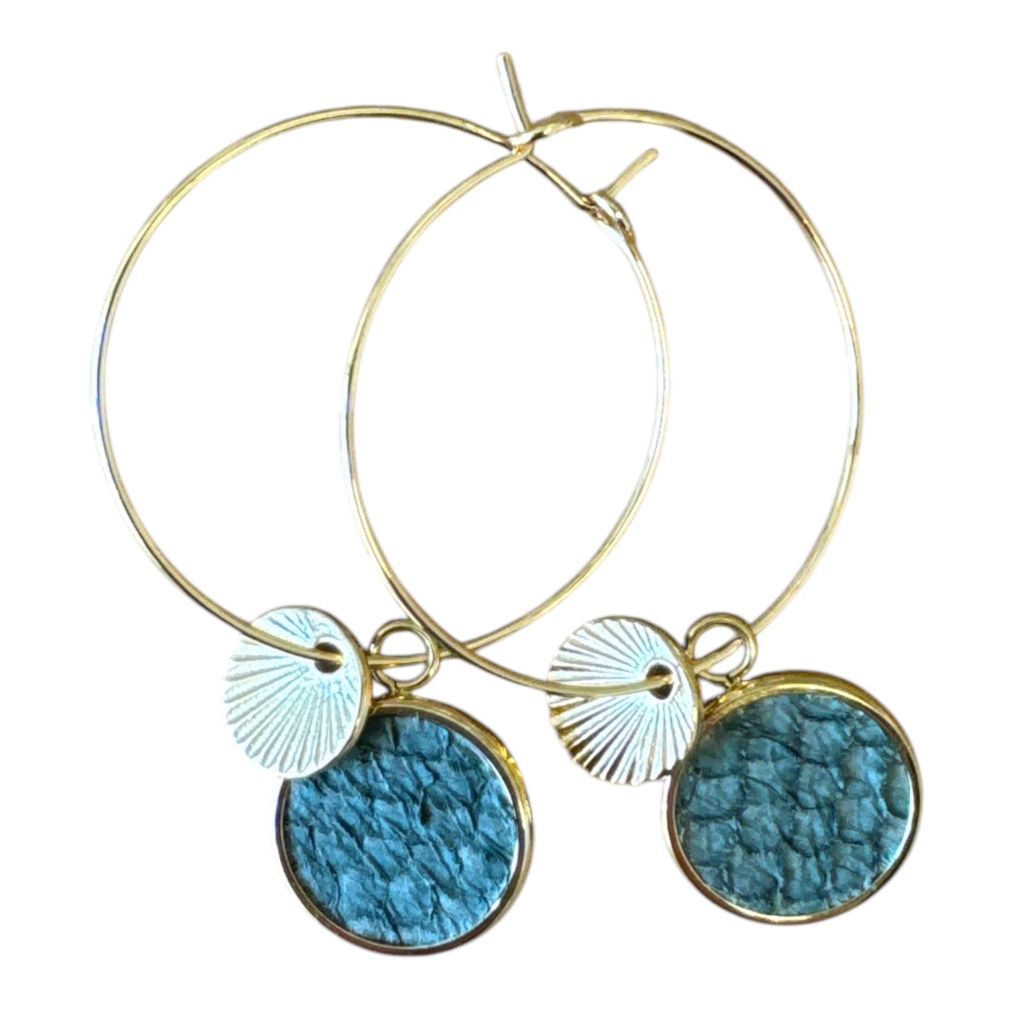 Boucles d'oreilles Créoles modèle Salie Sud