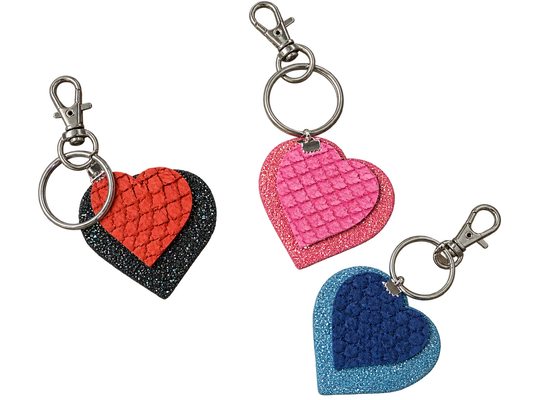 Atelier "Fabriquer votre porte-clés cœur en cuir marin"
