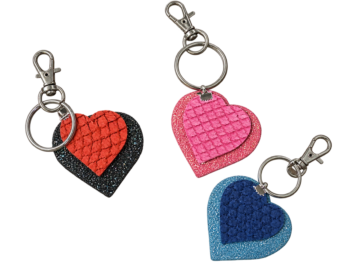 Atelier "Fabriquer votre porte-clés cœur en cuir marin"