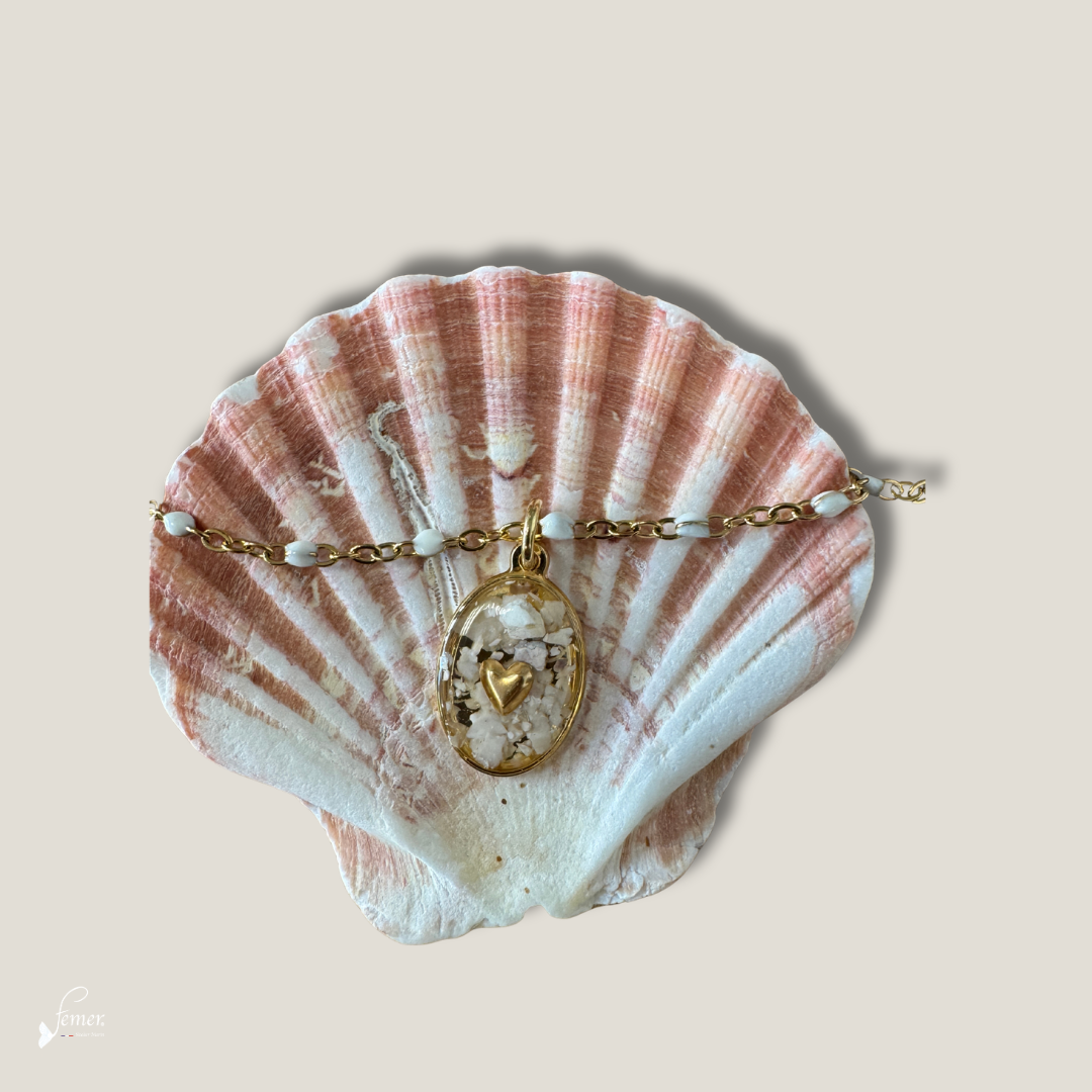 Collier Petit Buch Ostréalithe® | Bijou marin fait main – Fémer Atelier