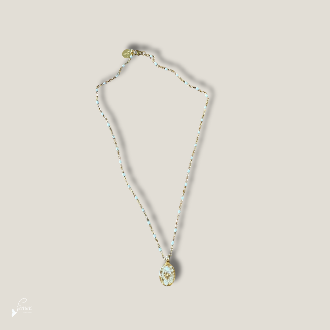 Collier Petit Buch Ostréalithe® | Bijou marin fait main – Fémer Atelier